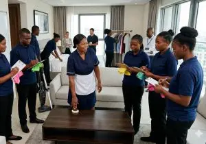 Professional domestic staff training